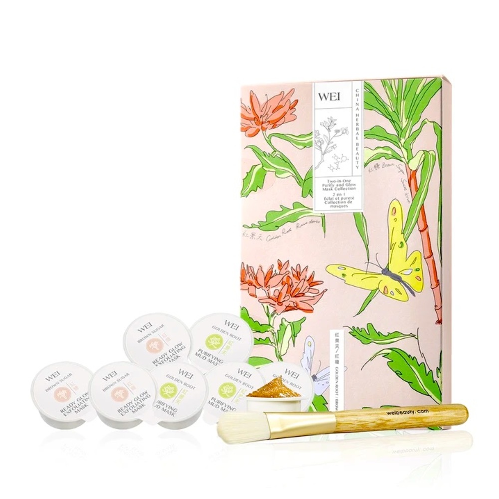 Purify & Glow Face Mask Collection w/ Brush